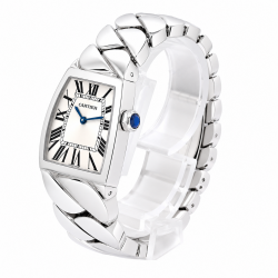 Cartier La Dona 28MM W6600221 White Dial Watch